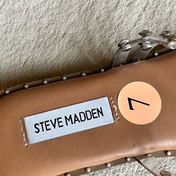 Steve Madden Zildam Rhinestone Studded Sandals - Picture 4 of 8